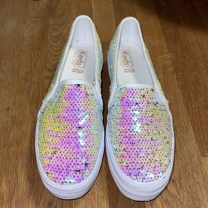 Keds Multicolor Sequin Slip-On Shoes